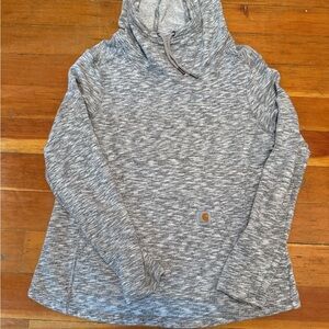 Carhartt Marled Gray Knit Sweater